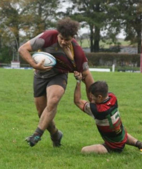 Tol Alleyne - strong display for Crymych